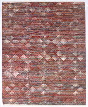 Hand Knotted Bohemian Rug 7'11 x 9'11